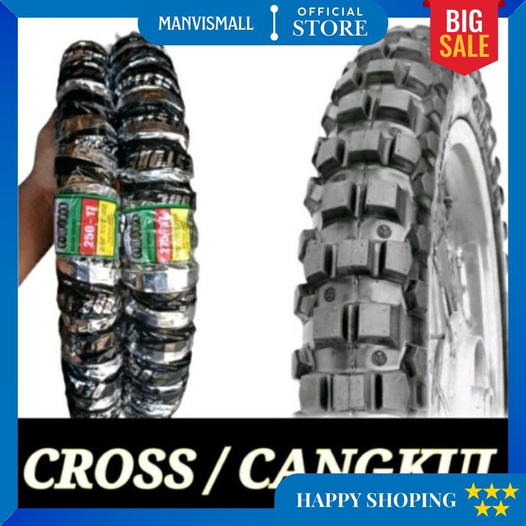 Ban Trail Cross Ring 17 Ukuran 250-17 & 275-17 Termurah