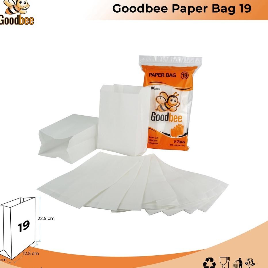

R Bag O Bag Ode 19 Greaeproof Antong Erta Entang Roti 100 Pc