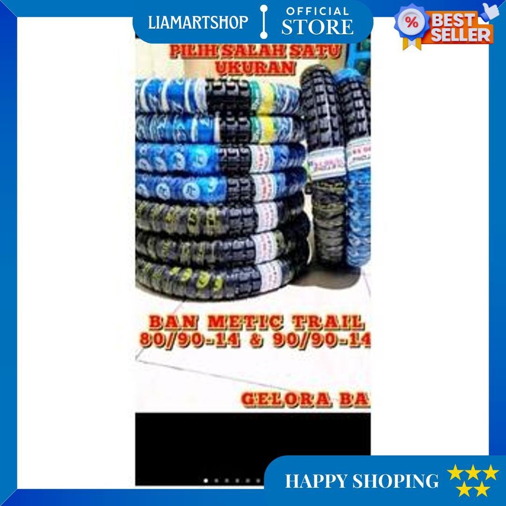 Ban Motor Matic Semi Trail Ukrn 80/90 & 90/90 Ring14 Termurah