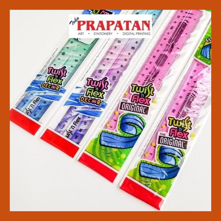 

[ PERALATAN LUKIS / GAMBAR ] PENGGARIS LENTUR MAPED 30CM / TWIST N FLEX RULER COD