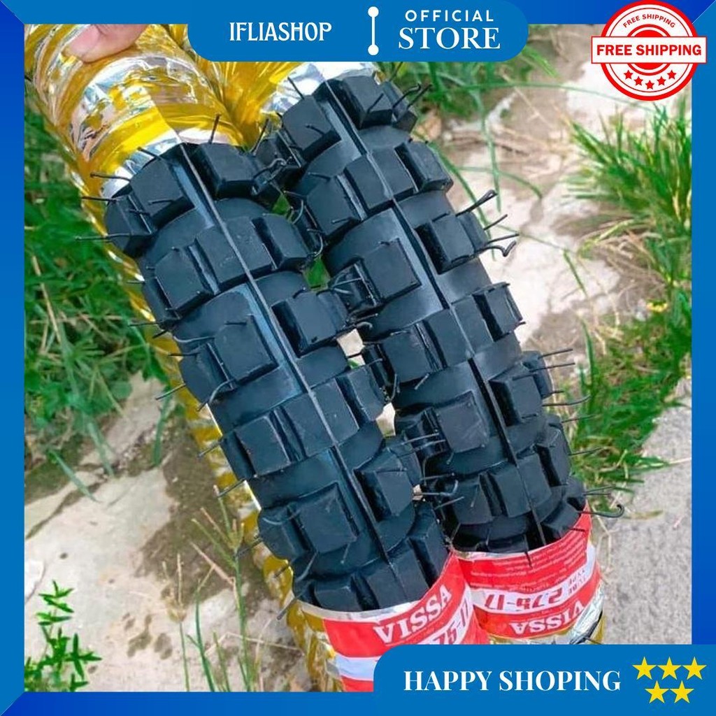 Ban Luar Murah Ban Off-Road Ban Cross Pacul Ban Lumpur Ukuran 80/90 & 90/90 Ring 17 Cod