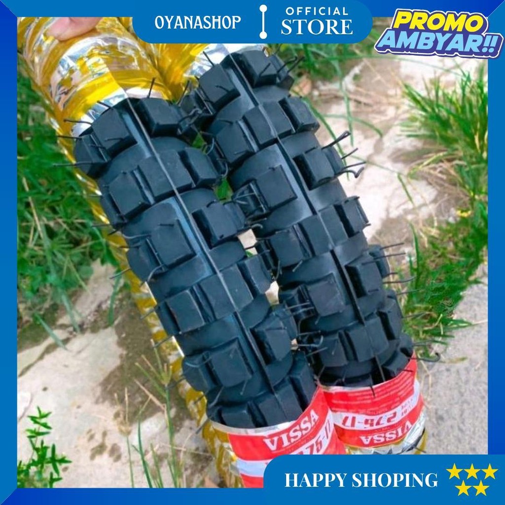 Ban Cross Bebek Ukuran 250 Ring 17 Dan 275 Ring 17 Sepasang Depan Belakang Sale