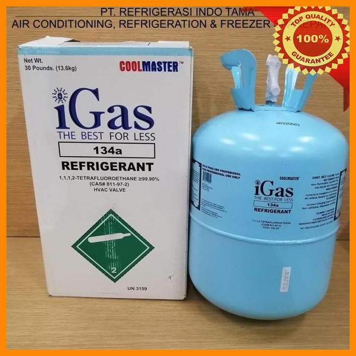 [PTR] FREON IGAS R134A REFRIGERANT 13.6 KG - R 134A - R134 A - R 134 A