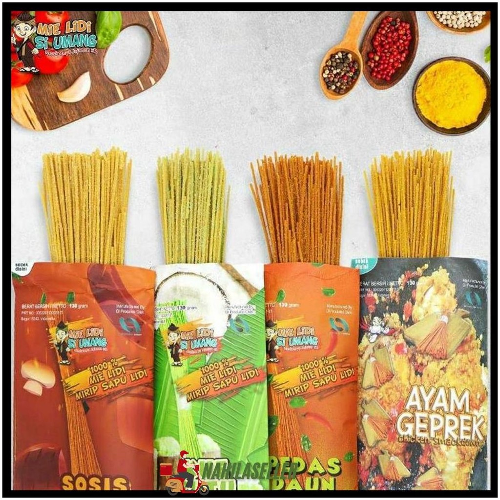 

Mie Lidi Si Umang 130 Gram / 30 Cm Termurah Banget