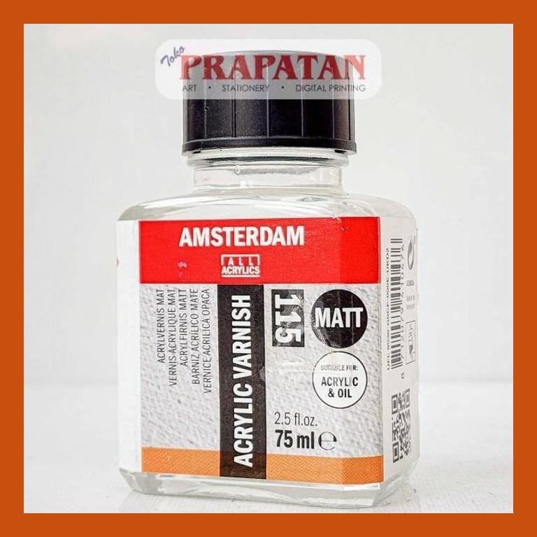 

[ PERALATAN LUKIS / GAMBAR ] AMSTERDAM ACRYLIC VARNISH 115 MATT 75 ML SIAP KIRIM
