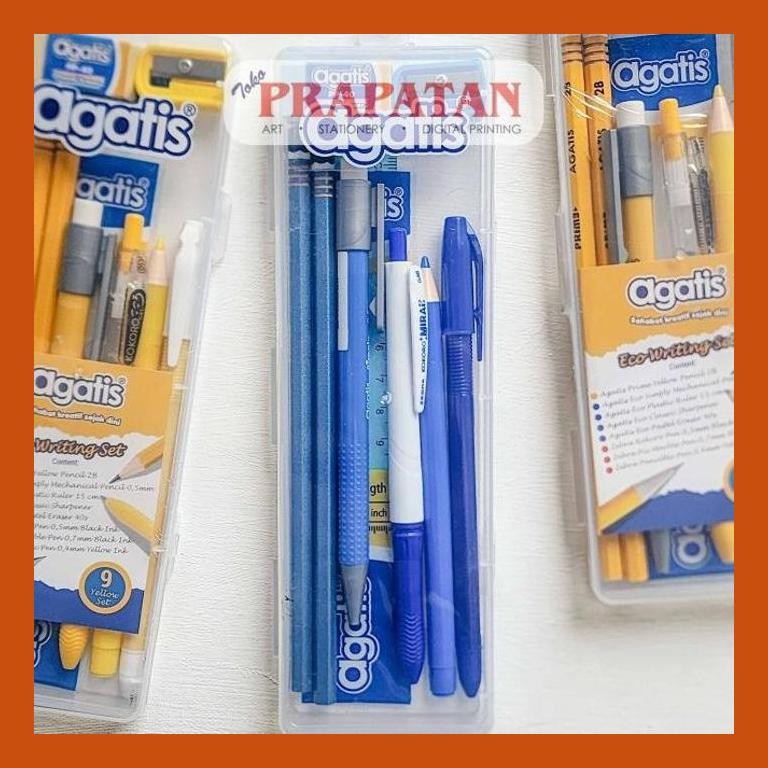

[ PERALATAN LUKIS / GAMBAR ] AGATIS ECO WRITING SET | PENCIL SET SIAP KIRIM