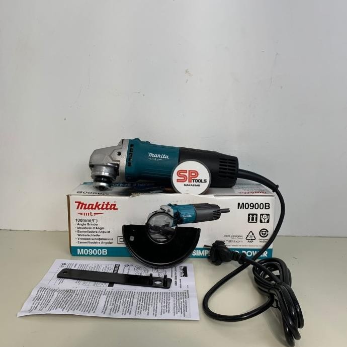 Mesin Gerinda / Gurinda Tangan 4" 4 Inch Makita M0900B M 0900B = Mt90 Original Dan Terpercaya