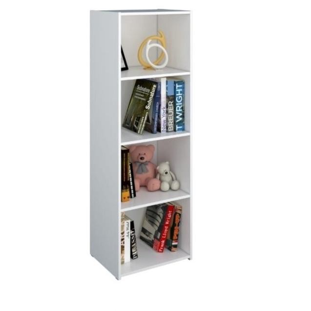 Rak Buku Serbaguna Kayu Minimalis / Lemari Rak Helm / Rak Jilbab  7 S HC