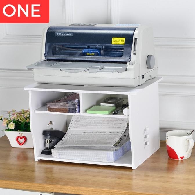 

Terlaris Rak Penyimpanan Printer Meja Kantor Tempat Berkas Kertas Kayu Kokoh Ready Stok