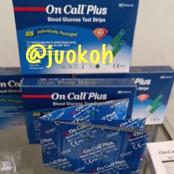 Strip Gula On Call Plus On Call Botol On Call Ez