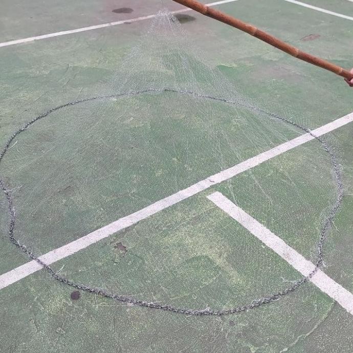 Jala Lempar Kecrik 1 Meter 3 Feet Untuk Ikan Udang Kecil