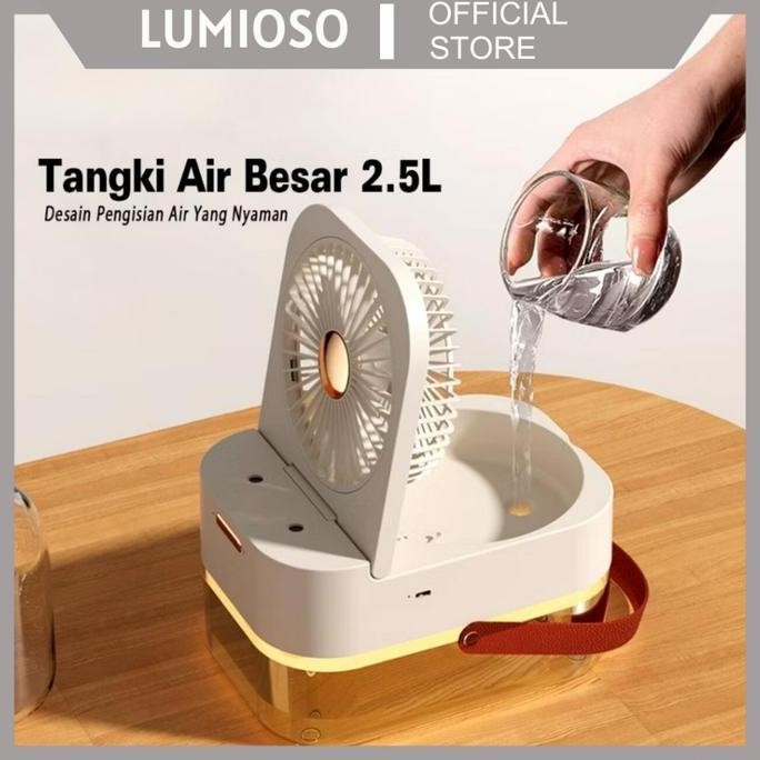 [COD] KIPAS ANGIN AC LUBANG GANDA KIPAS MODEL AC MINI AIR COOLER FAN PORTABLE REMOTE MOBIL 1104T