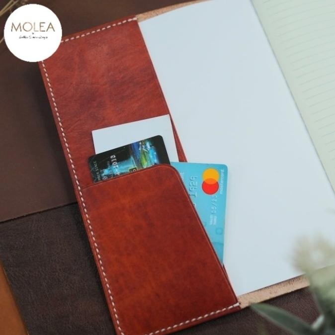 

Cover book A5 - Sampul notebook A5 - leather cover - notepad