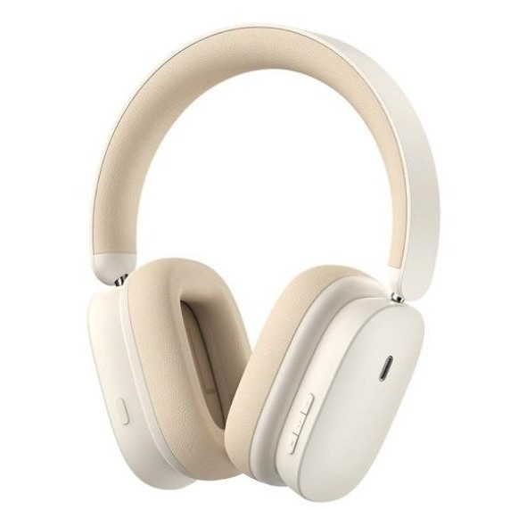 Wireless Headphones Baseus Bowie H1 Bluetooth 5.2 ANC - Rice White