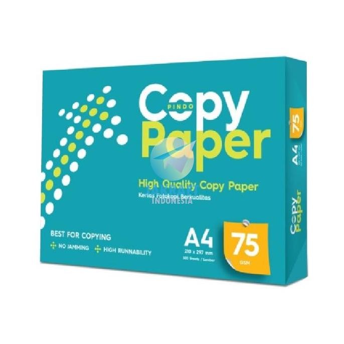 

(500 Lembar) Kertas HVS A4 75 (70) Gsm Gram COPY PAPER Copier dari Sinar Dunia Seperti PaperOne | RIM