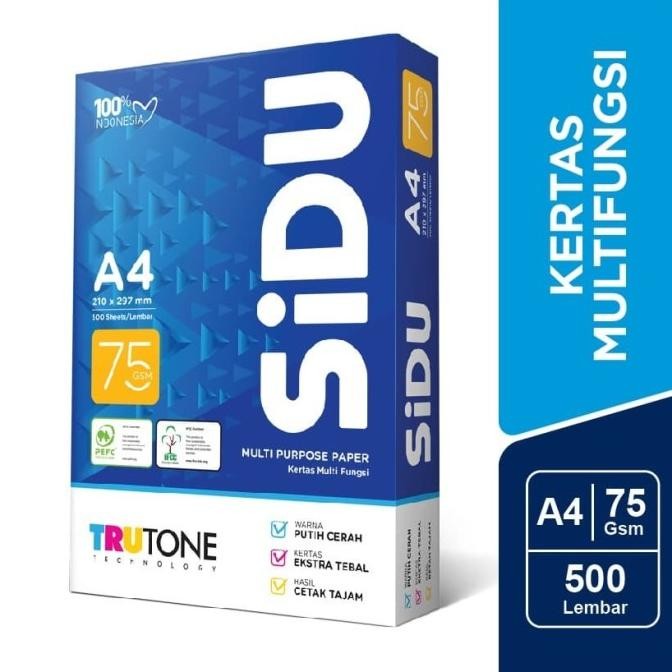

SiDU Kertas HVS A4 75gr Sinar Dunia