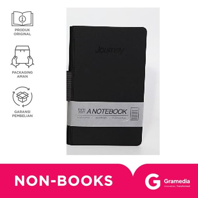 

Books&Bind Nb Metallic Hc W/ Penloop A5-Slim Black