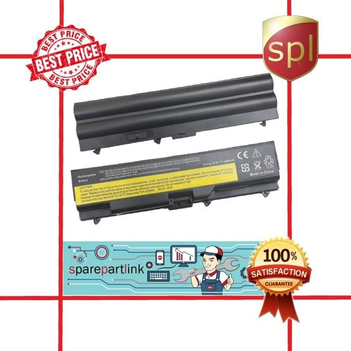 TERBARU - Baterai Lenovo Thinkpad T410 T420 E420 L410 L412 L510 SL410 - Black