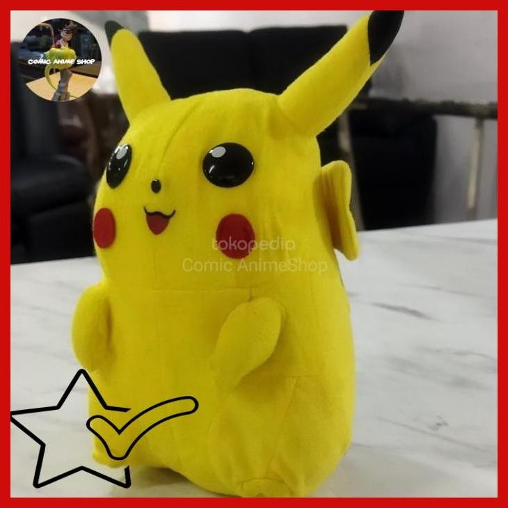 [CCA] BONEKA POKEMON PIKACHU VINTAGE COLLECTION (MATA KERAS)