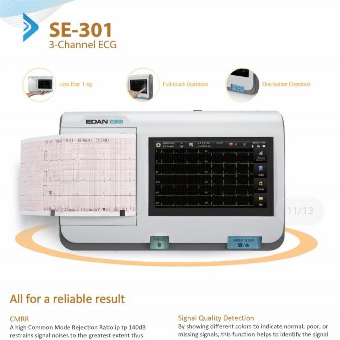 ecg edan se301