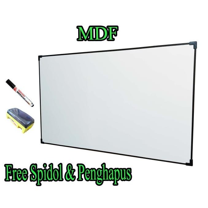 

NEW Papan Tulis 60 x 100 cm Whiteboard Magnet dan Non Magnet