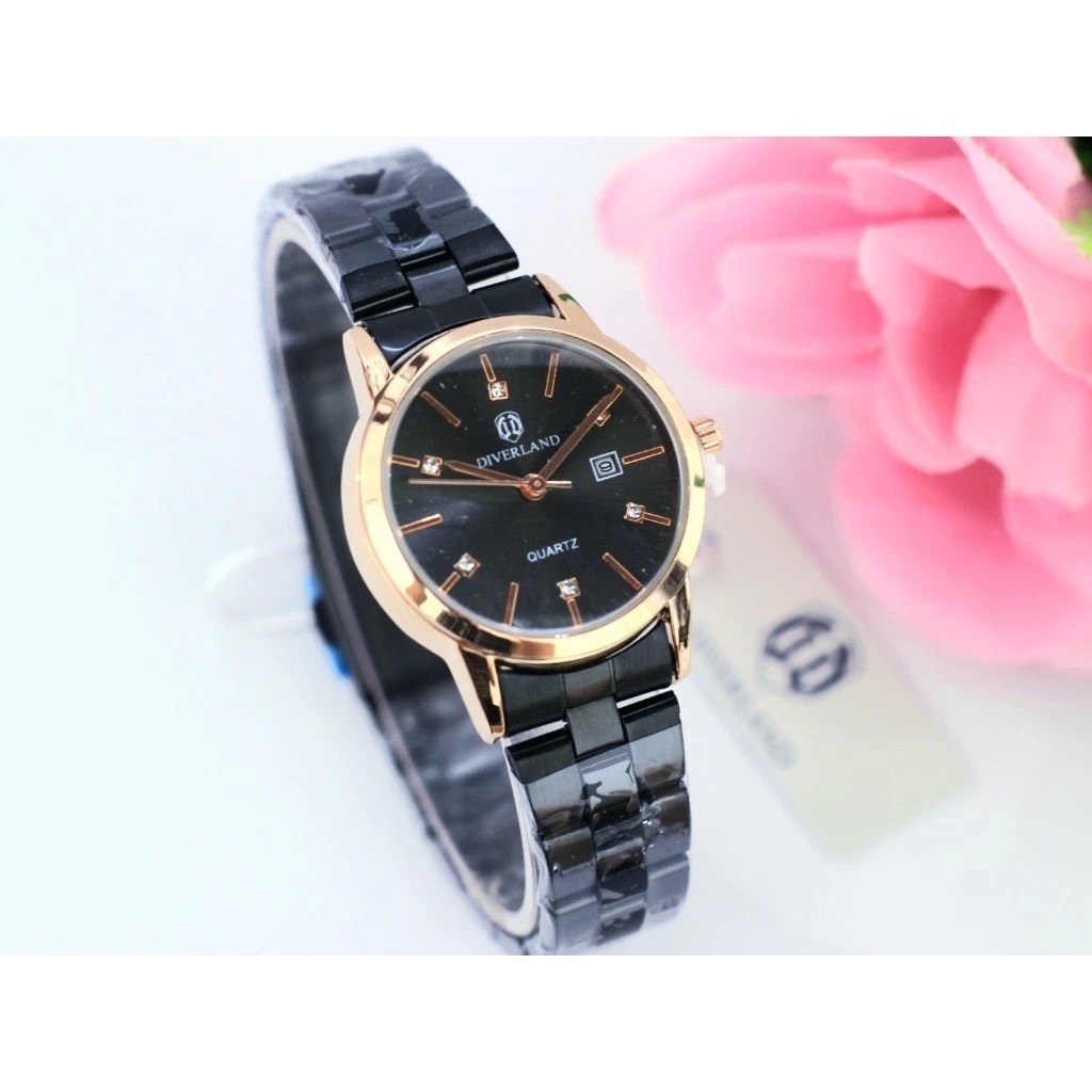 jam tangan wanita DIVERLAND ORIGINAL DV-9573