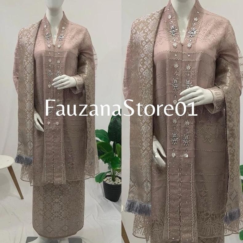 CR - Bisa Set Kebaya Songket Selendang V Kartini By FauzanaStore01 / Kebaya Jumbo Ld 130 / Kebaya Ib