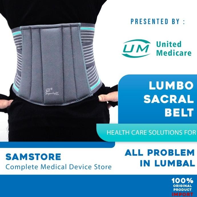 Korset Lumbal Hnp Ortopedi | Lumbo Sacral Belt Um A-21