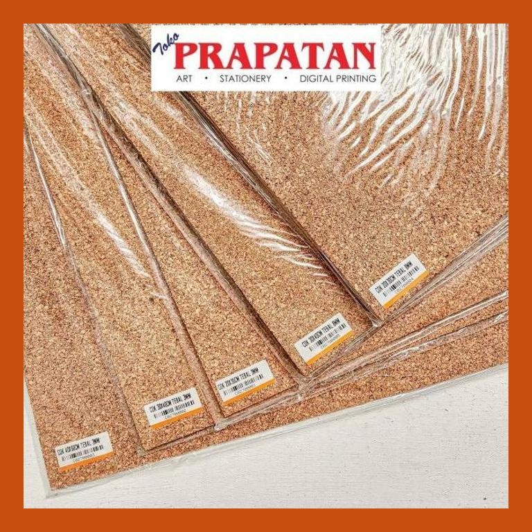 

[ PERALATAN LUKIS / GAMBAR ] CORK SHEET BOARD | GABUS LEMBARAN GOOD QUALITY