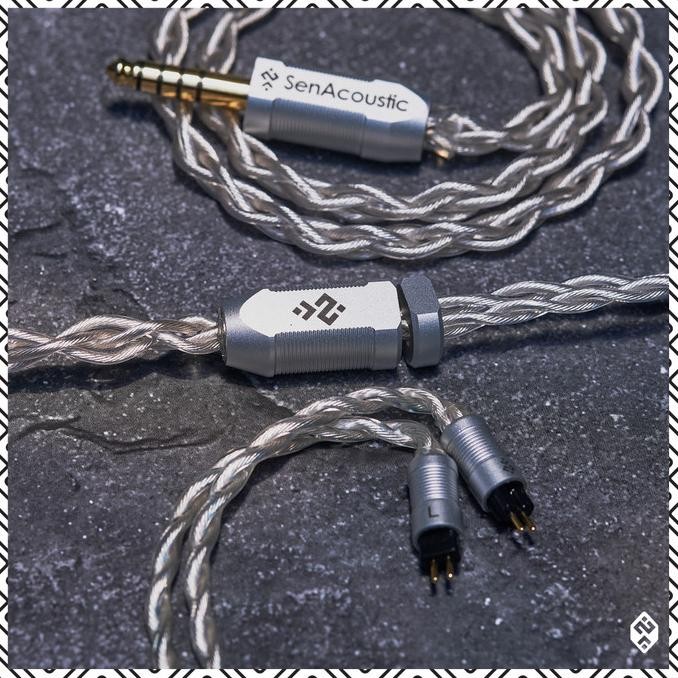 TERLARIS - SenAcoustic Rakata SPC Cable 4 Braid 6n SP-OCC Litz Type 4 24.3 AWG