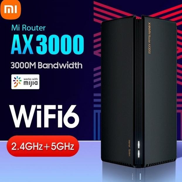 BEBAS ONGKIR - Mi Xiaomi Mesh Router AX3000 & Redmi AX3000 WiFi 6 Mesh Router 3000 Mb