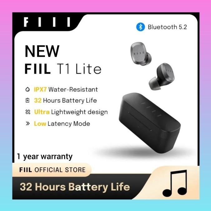 Xiaomi Fiil T1 Lite ENC TWS Earphone Earbud Bluetooth 5.2 Gaming IPX7