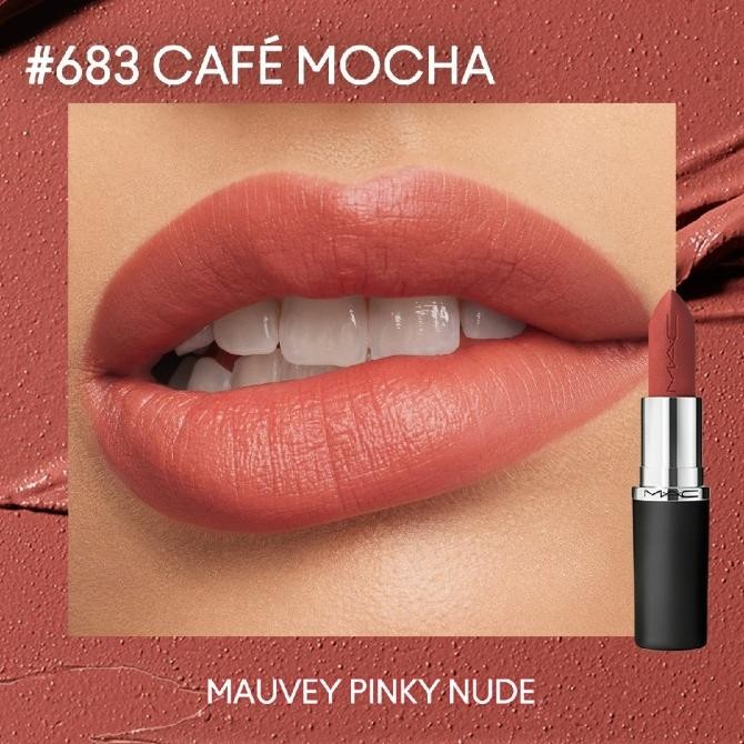 TERBARU - MAC MACXIMAL Silky Matte Lipstick Best seller - CAFE MOCHA