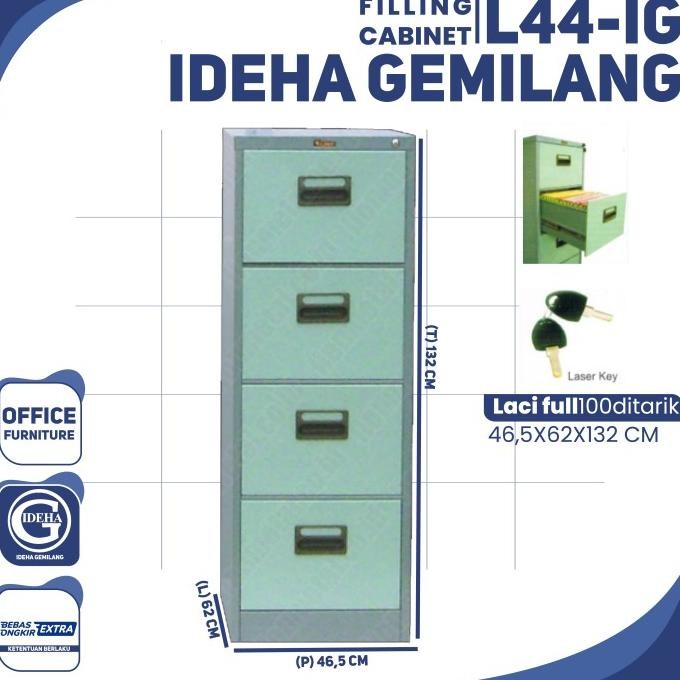 Filling Cabinet 4 Laci Lion 44