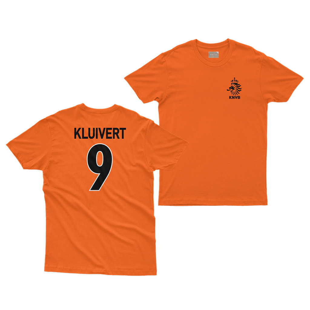 Marie & Cruz T-Shirt Belanda Kluivert World Cup 1998