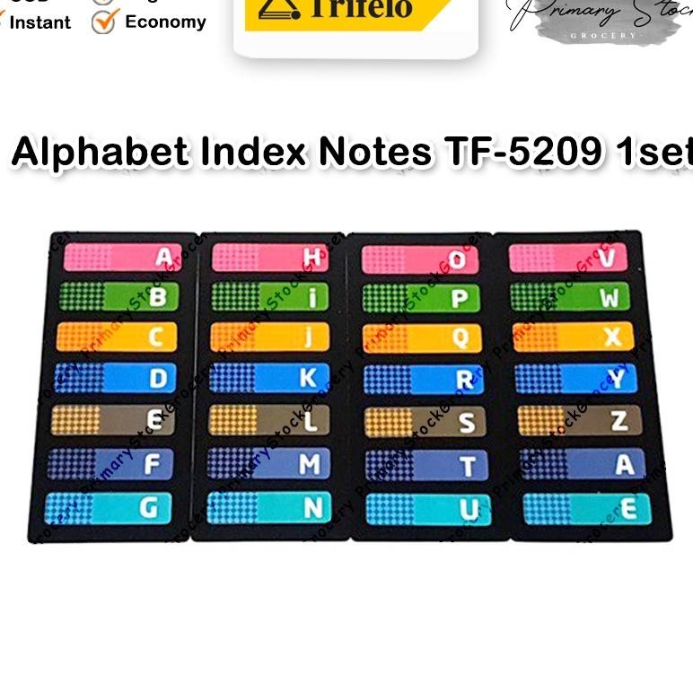 

Tiy Note Memo Note Abjad Trifelo Tf5209 Nda Buu Alphabet Huruf Pembata Tf 5209