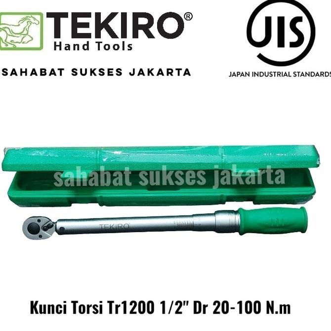 torsi momen / kunci torsi TEKIRO TR1200 1/2 inchi 20 - 100 Nm
