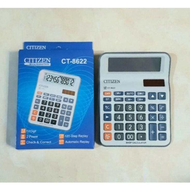 

TY69 KALKULATOR MEJA CITIZEN CT 8622 - Check & Correct Calculator CT8622 Berkualitas