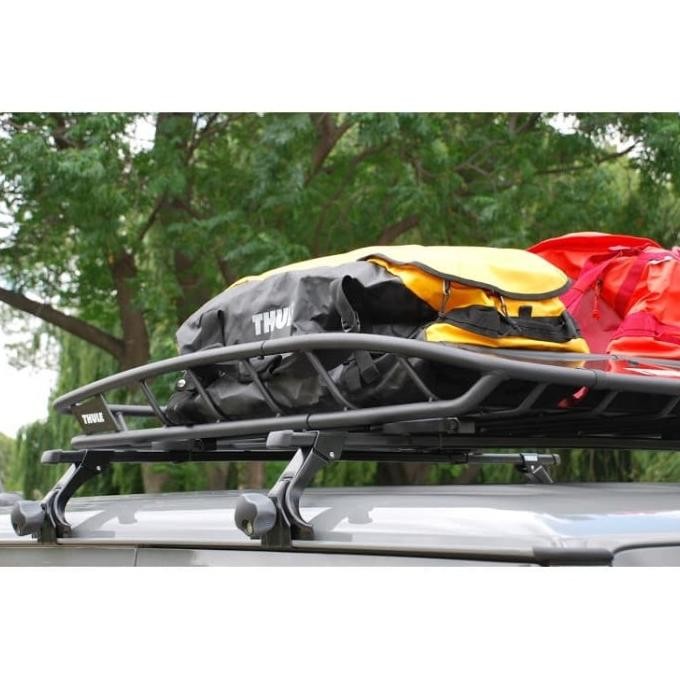 Roof Rack Thule Square Bar Jimny Jb64 Jb74 2018 + Cross Bar Original Dan Terpercaya