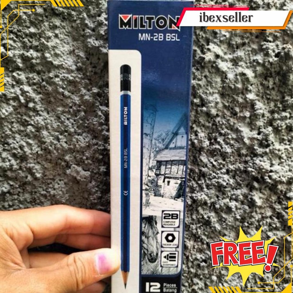 

[Lusin/12Pcs] Pensil 2B Montana/ Lapiz/ Milton/ Mypencil Original Produk