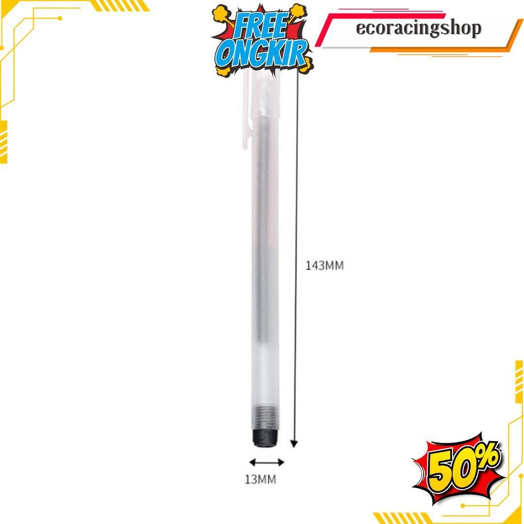 

12 Pcs Pulpen Gel 0.5Mm Hitam - Pulpen Gel Satu Lusin - Bolpen Murah [Thehanscorner] Gratis Ongkir