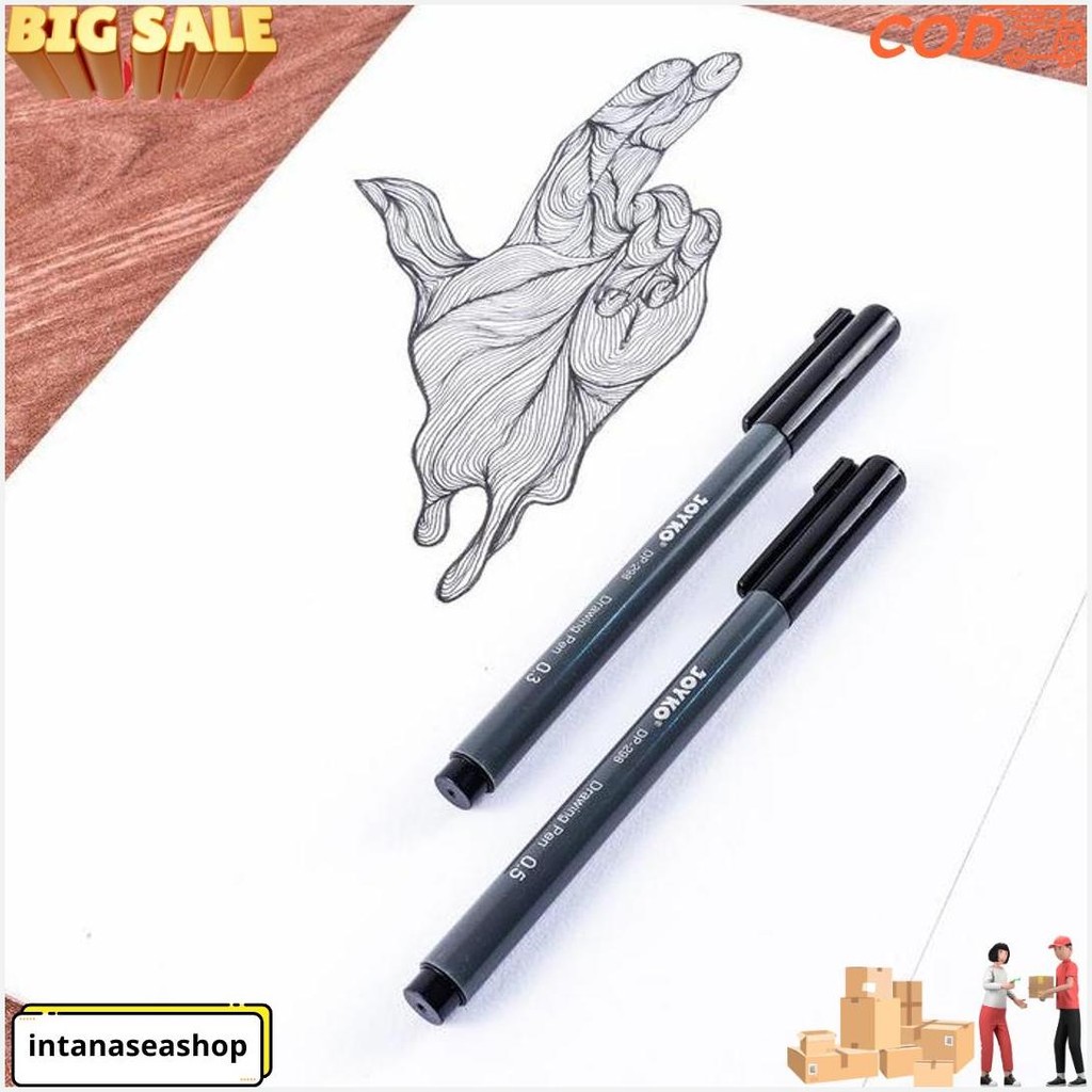 

Joyko Drawing Pen Satuan Dp-298 - Waterproof Pigment Ink Termurah Banget