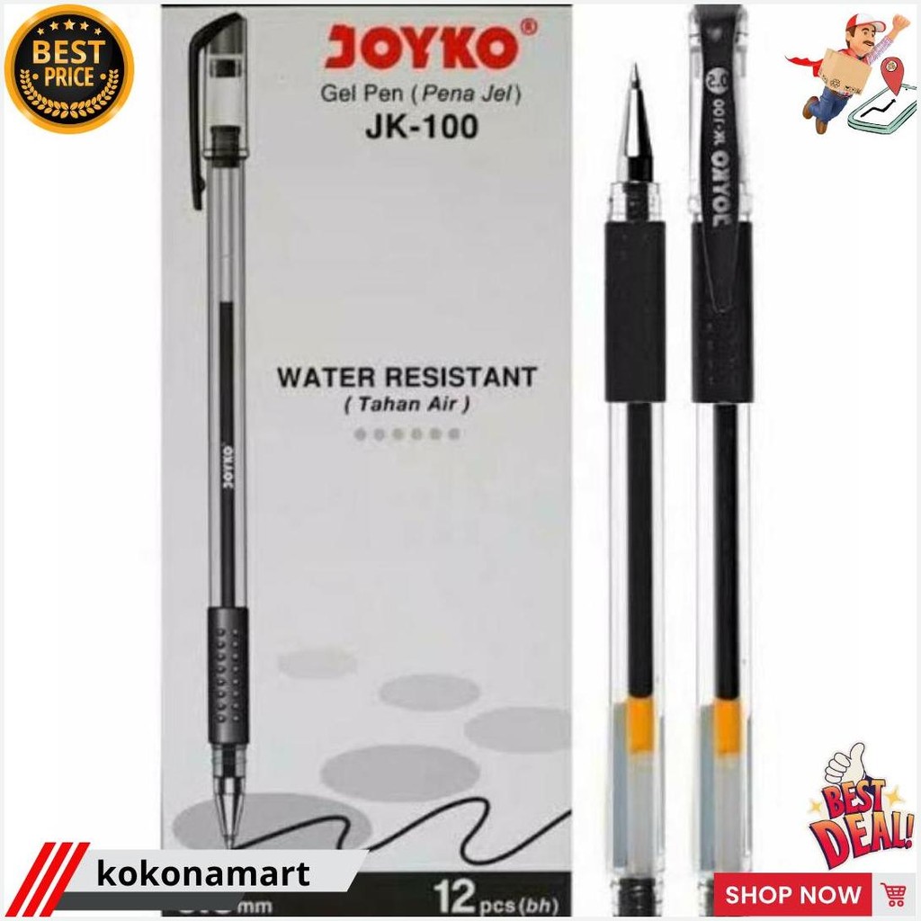 

Bolpoin Joyko Jk-100 | Jk-100 Nt Termurah (1 Lusin) Original Produk