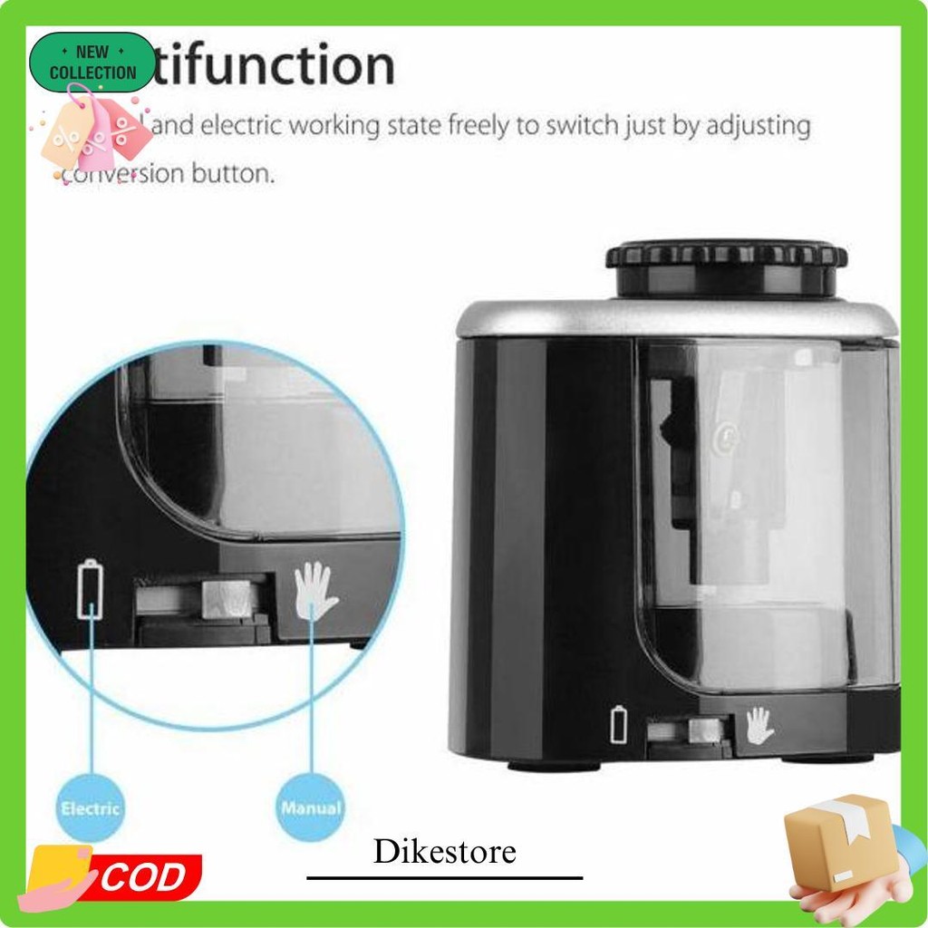 

Rautan Pensil Elektrik / Pencil Sharpener - Tenwin 8005/ Dilengkapi 2 Mata Pisau Original Produk