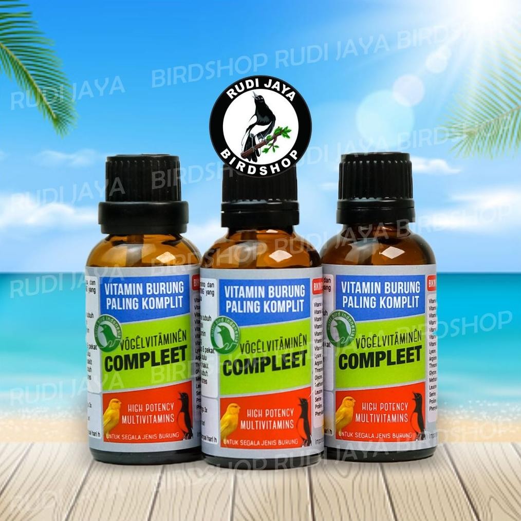 fx-76 VOGELVITAMINEN VOGEL VITAMINEN NUTRIBIRD INDONESIA VITAMIN LENGKAP BURUNG KICAU ASAM AMINO MIN