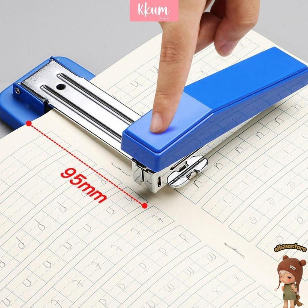 

Triple Stapler Stepler Rotatable/ Staples Meja Putar 3 Arah Besar/ Staples Kantor Murah