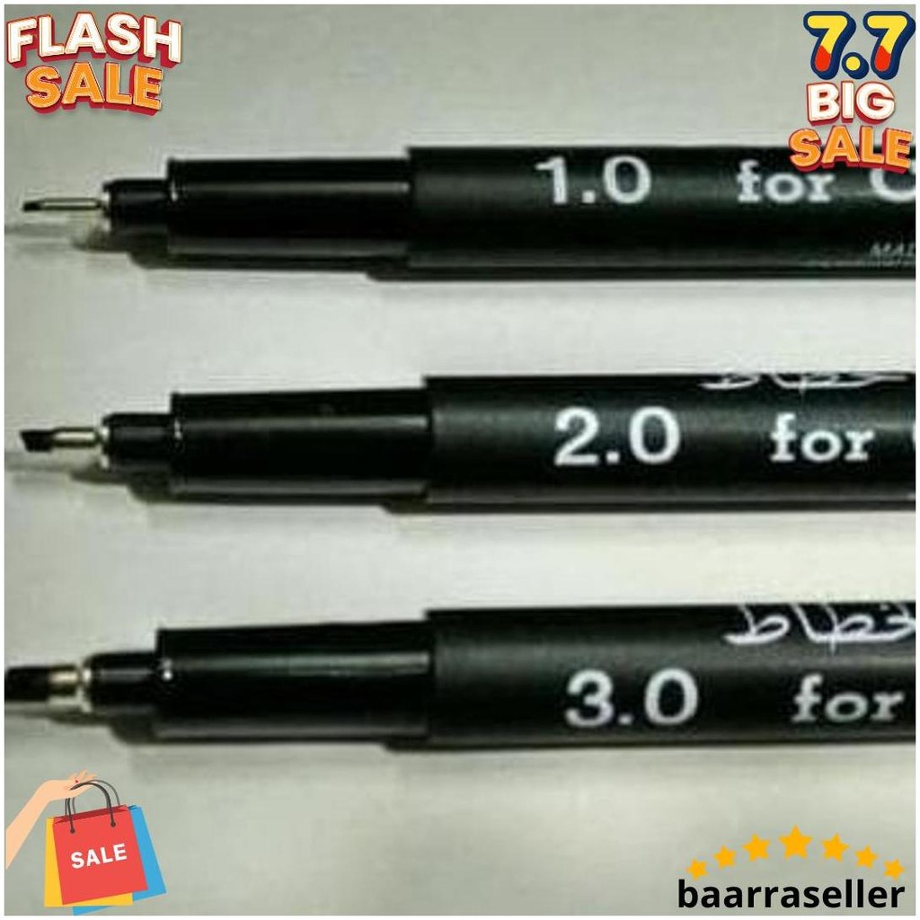 

Drawing Pen For Calligraphy Pulpen Menggambar Kaligrafi Drawingpen Snowman 1.0 2.0 3.0 Cod