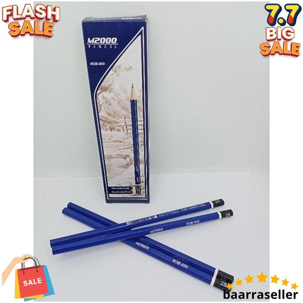 

Pensil 2B Isi 12 Montana / M2000 / Pensil Ujian /Pensil 2B Gratis Ongkir