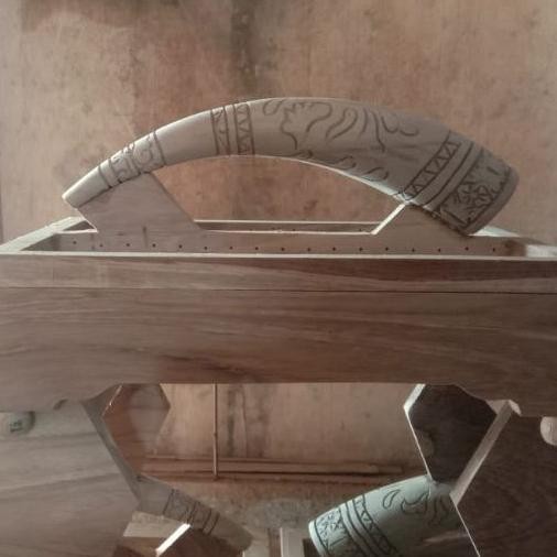 GA24 Kandang Untul Heloped Mentah untuk Sangkar Untulan Model Kujang / Gading / Biasa untuk Burung P