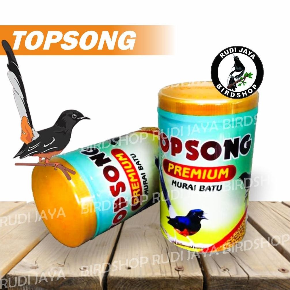 Terlaris TOPSONG MURAI PREMIUM 1 TOPLES VOER MAKANAN BURUNG PEMAKAN SERANGGA MURAI KACER WAMBI PROTE